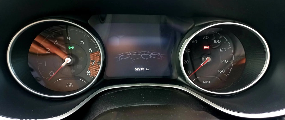 Jeep Compass cena 91999 przebieg: 52213, rok produkcji 2019 z Młynary małe 301